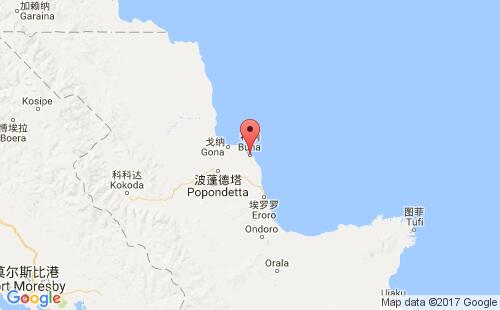 巴布亚新几内亚港口:布纳buna港口代码PGBUN