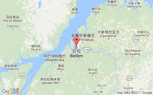 巴西港口:贝伦belem港口代码BRBLM