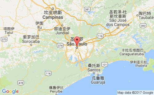 巴西港口:圣保罗sao paulo港口代码BRSPA
