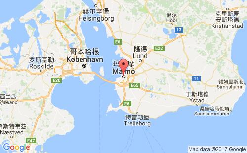 瑞典港口:玛尔摩malmo港口代码SEMAL