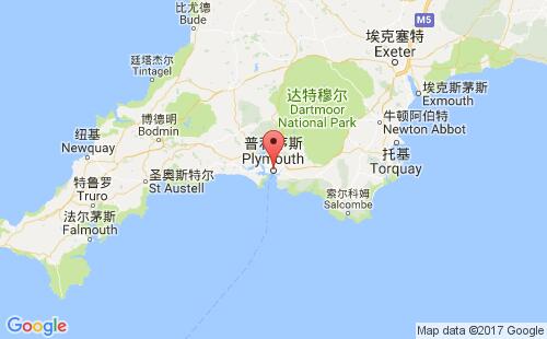 英国港口:普利茅斯plymouth港口代码GBPLY