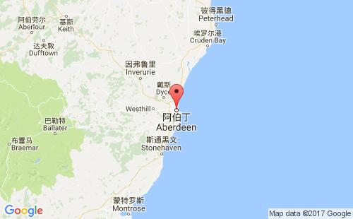 英国港口:阿伯丁aberdeen港口代码GBABN