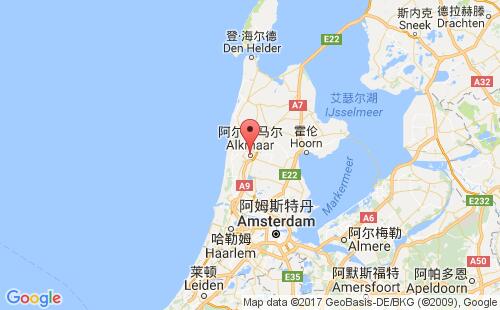 荷兰港口:阿尔克马aikmaar港口代码NLAIK