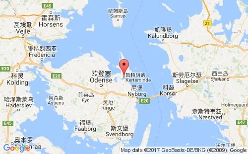 丹麦港口:凯特明讷kerteminde港口代码DKKER