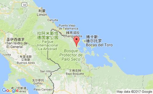 巴拿马港口:阿尔米兰特almirante港口代码PAALM