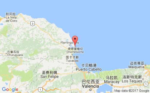 委内瑞拉港口:奇奇里维切chichirivichi港口代码VECHI