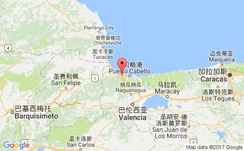 委内瑞拉港口:埃尔巴利托el palito港口代码VEEPA