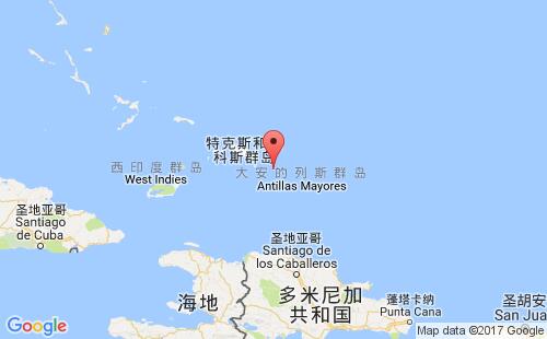 特克斯和凯科斯群岛港口查询_特克斯和凯科斯群岛港口代码