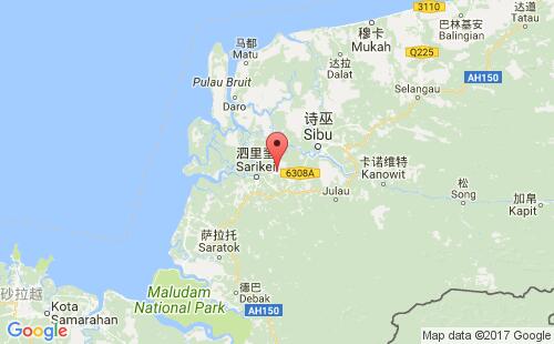 马来西亚港口:民那丹binatang港口代码MYBIN