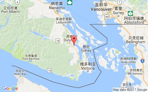 加拿大港口:科威恰湾cowichan bay港口代码CACWB