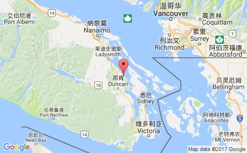 加拿大港口:克罗夫顿crofton港口代码CACRO