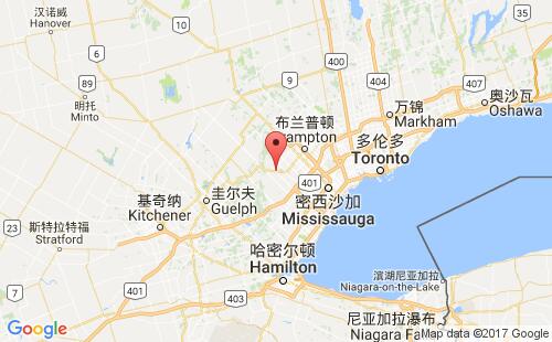 加拿大港口:乔治敦georgetown,ca港口代码CAGEO