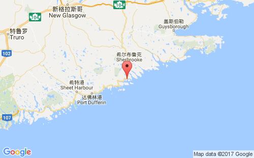 加拿大港口:利斯科姆lis comb港口代码CALSC