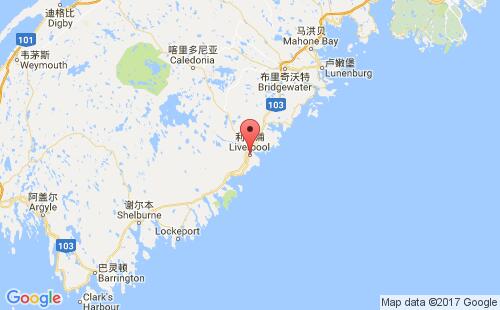 加拿大港口:利物浦liverpool,ca港口代码CALIV