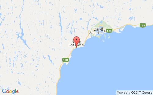 加拿大港口:卡提尔港port cartier港口代码CAPCA