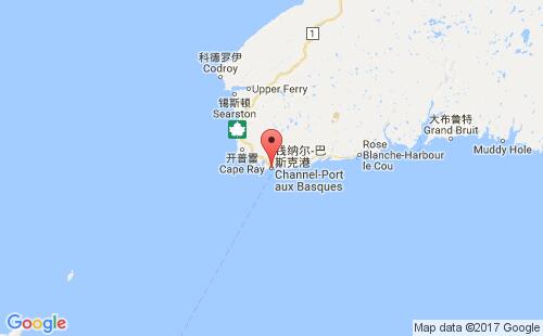 加拿大港口:奥克斯巴凯斯港port aux barques港口代码CAPAB
