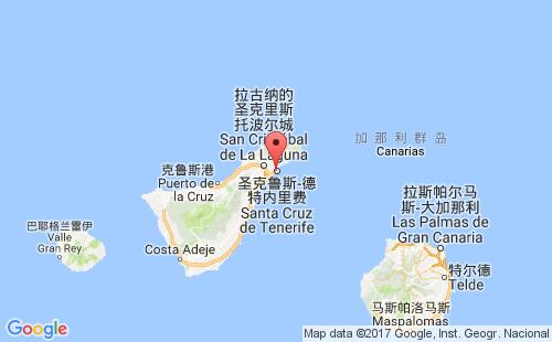 Ⱥۿʥ³˹-santa cruz de tenerifeۿڵͼ