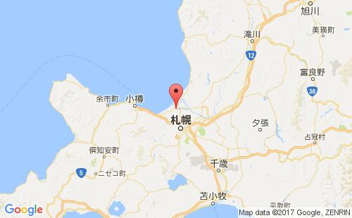 日本港口:石狩市ishikari港口代码JPSKI
