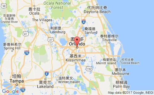 美国港口:奥兰多orlando,fl港口代码USORL